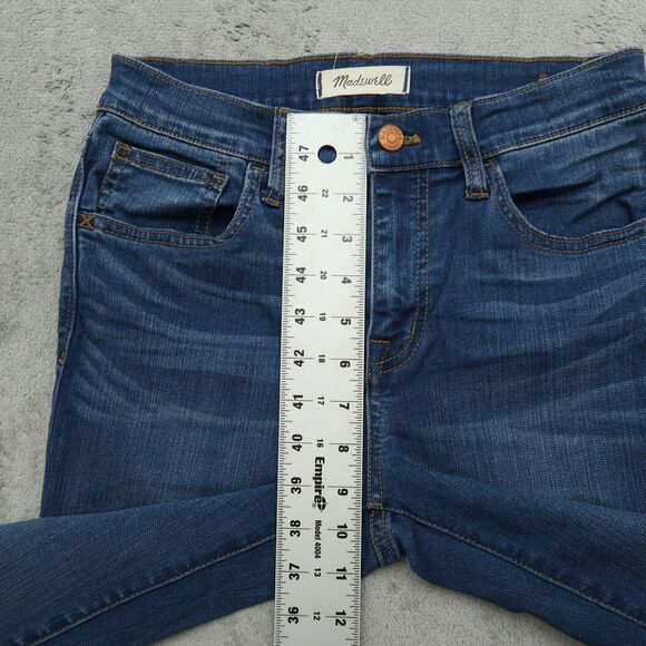 Madewell Jeans Women's Size 26 Blue Mid-Rise Roadtripper Denim Pants 28" Inseam - Picture 8 of 16